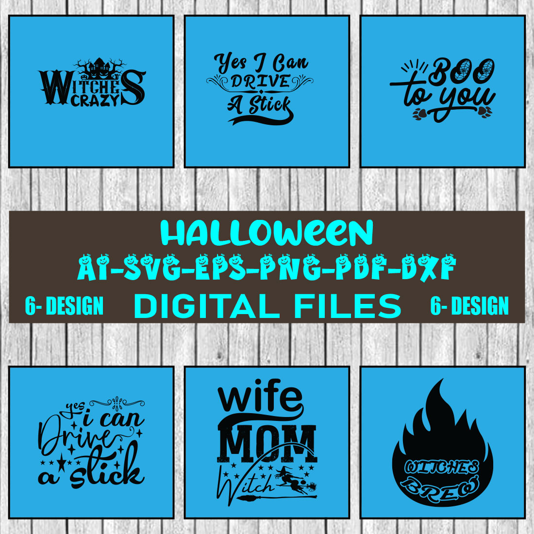 Halloween SVG Design Bundle Vol-27 cover image.