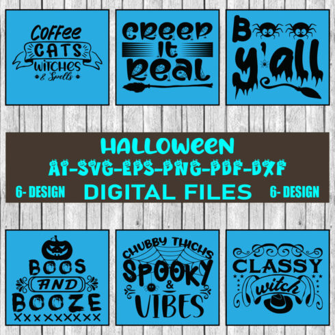 Halloween SVG Design Bundle Vol-22 cover image.