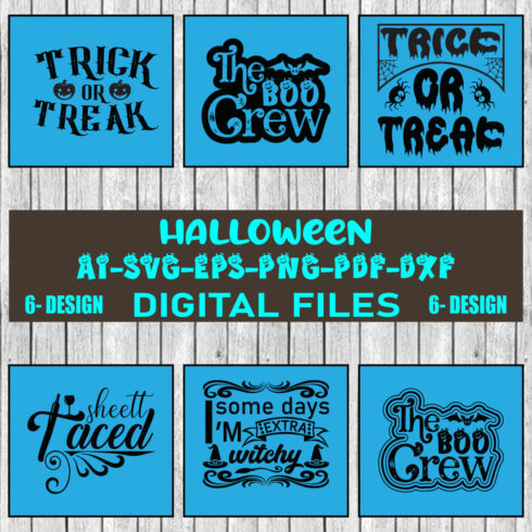 Halloween SVG Design Bundle Vol-26 cover image.