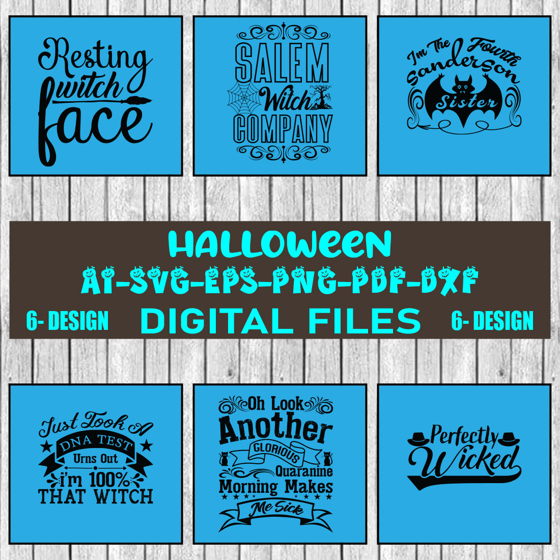 Halloween SVG Design Bundle Vol-25 cover image.