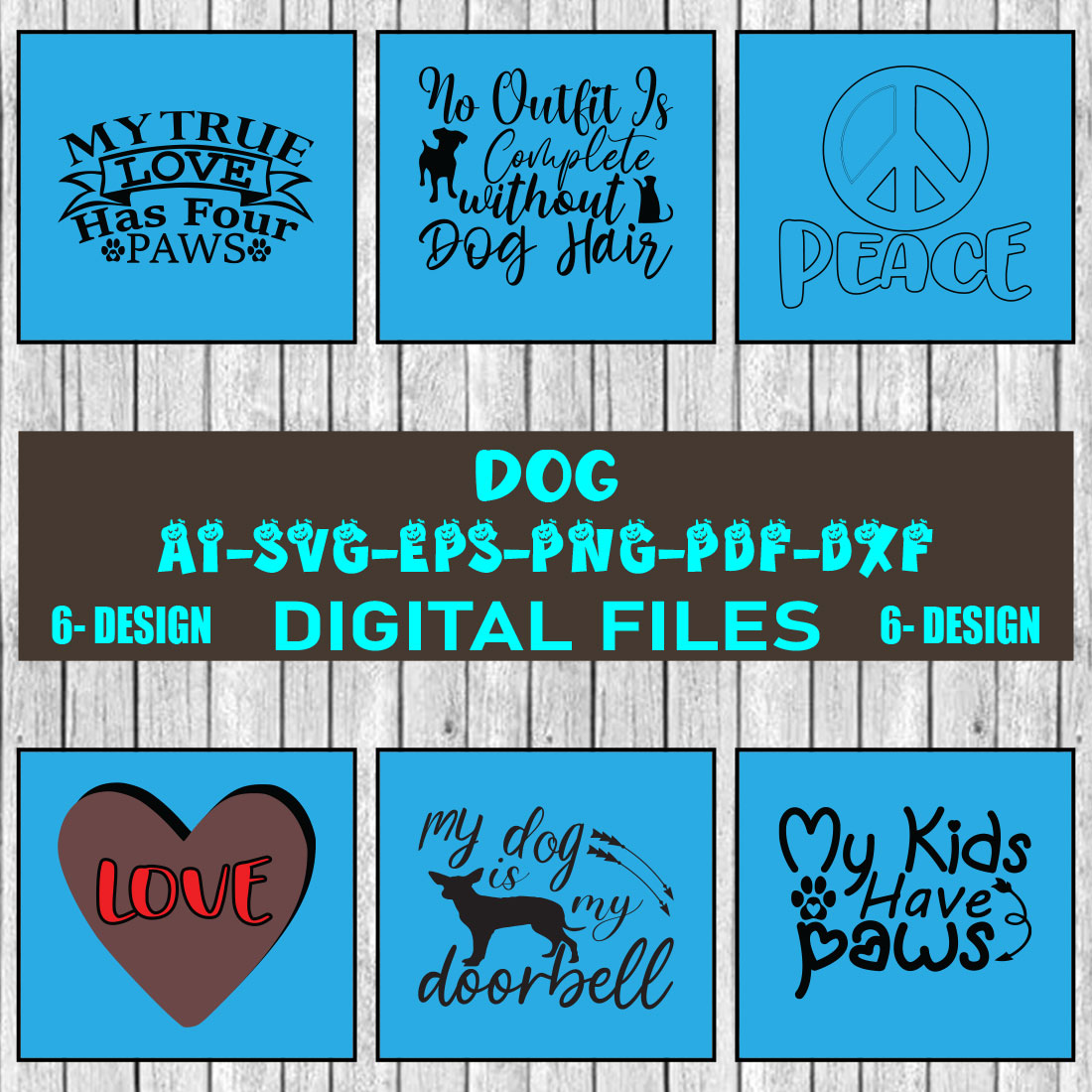 Dog svg bundle hand drawn dog mom svg paw svg dog lover svg fur mom svg pawsitive svg puppy svg dog sayings svg Vol-02 cover image.