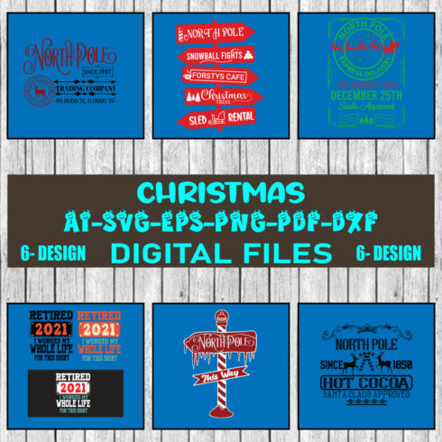 Christmas SVG Design Bundle Vol-26 cover image.