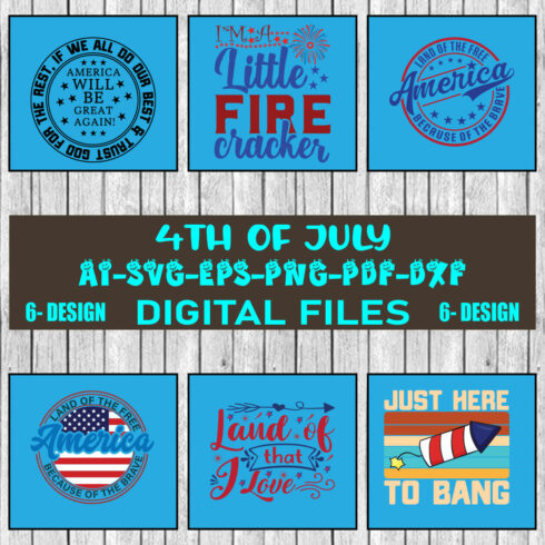 4th of july svg bundle, Fourth Of July Svg, 4th Of July Svg, America Svg, Vol-13 cover image.