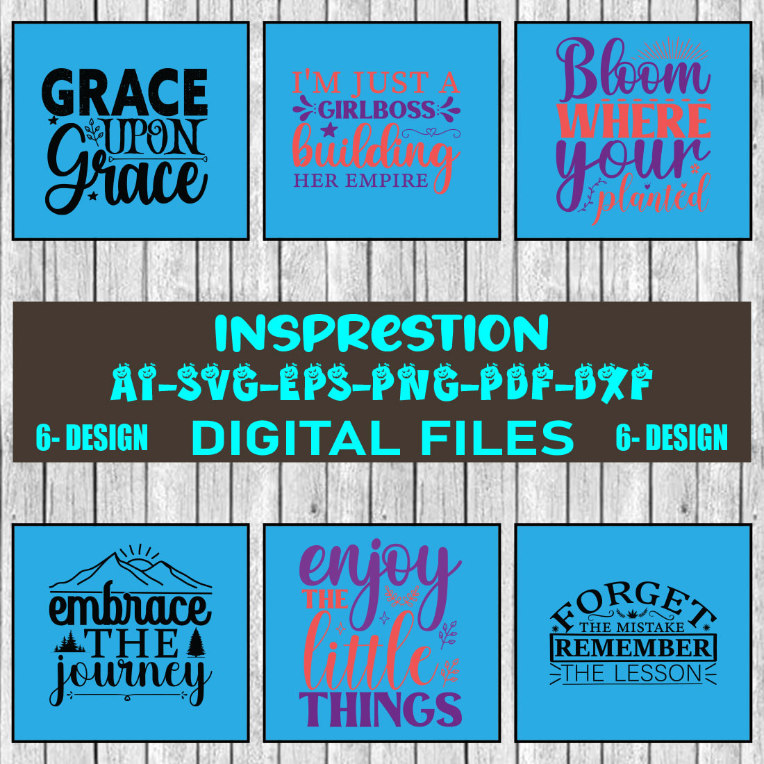 Insprestion Bundle SVG Files Vol-02 cover image.