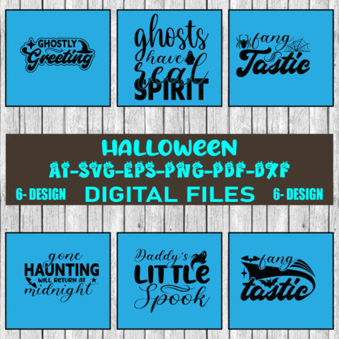 Halloween SVG Design Bundle Vol-36 cover image.