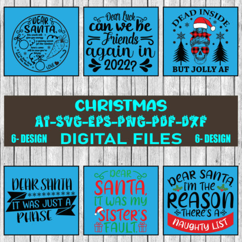 Christmas SVG Design Bundle Vol-39 cover image.