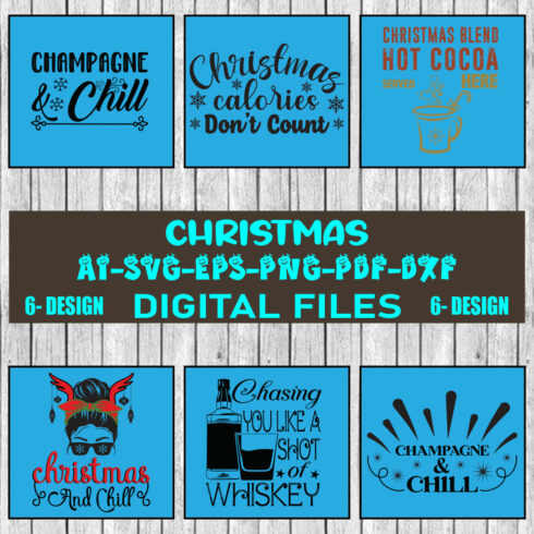 Christmas SVG Bundle Merry Christmas Svg Christmas Svg Christmas Ornaments svg Winter Svg Funny Christmas Bundle svg Vol-01 cover image.