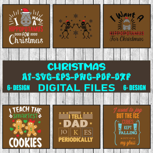 Christmas SVG Design Bundle Vol-49 cover image.