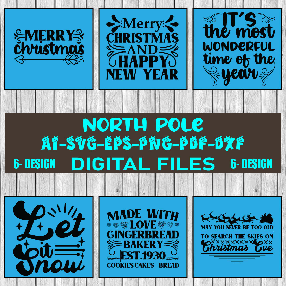 North Pole Bundle SVG Files Vol-02 cover image.