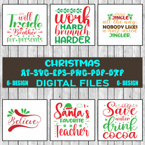 Christmas SVG Bundle Merry Christmas Svg Christmas Svg Christmas Ornaments svg Winter Svg Funny Christmas Bundle svg Vol-32 cover image.