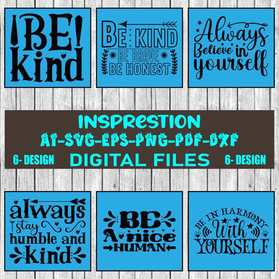 Insprestion Bundle SVG Files Vol-01 cover image.