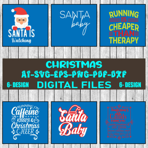 Christmas SVG Design Bundle Vol-29 cover image.