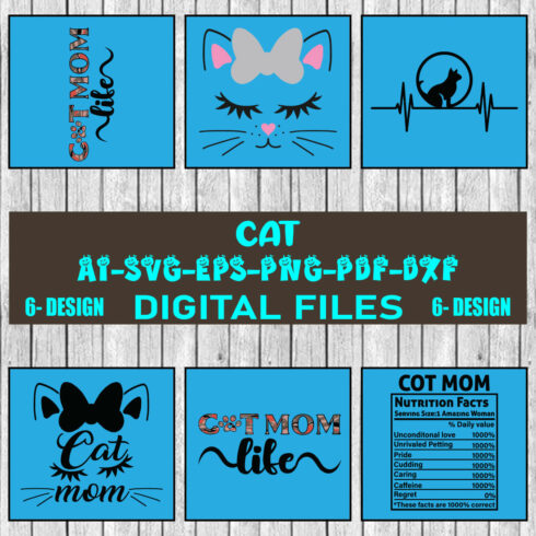 Cat Bundle SVG Files Vol-02 cover image.