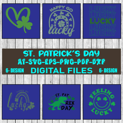 St Patrick’s Day svg Design bundle Vol-03 cover image.
