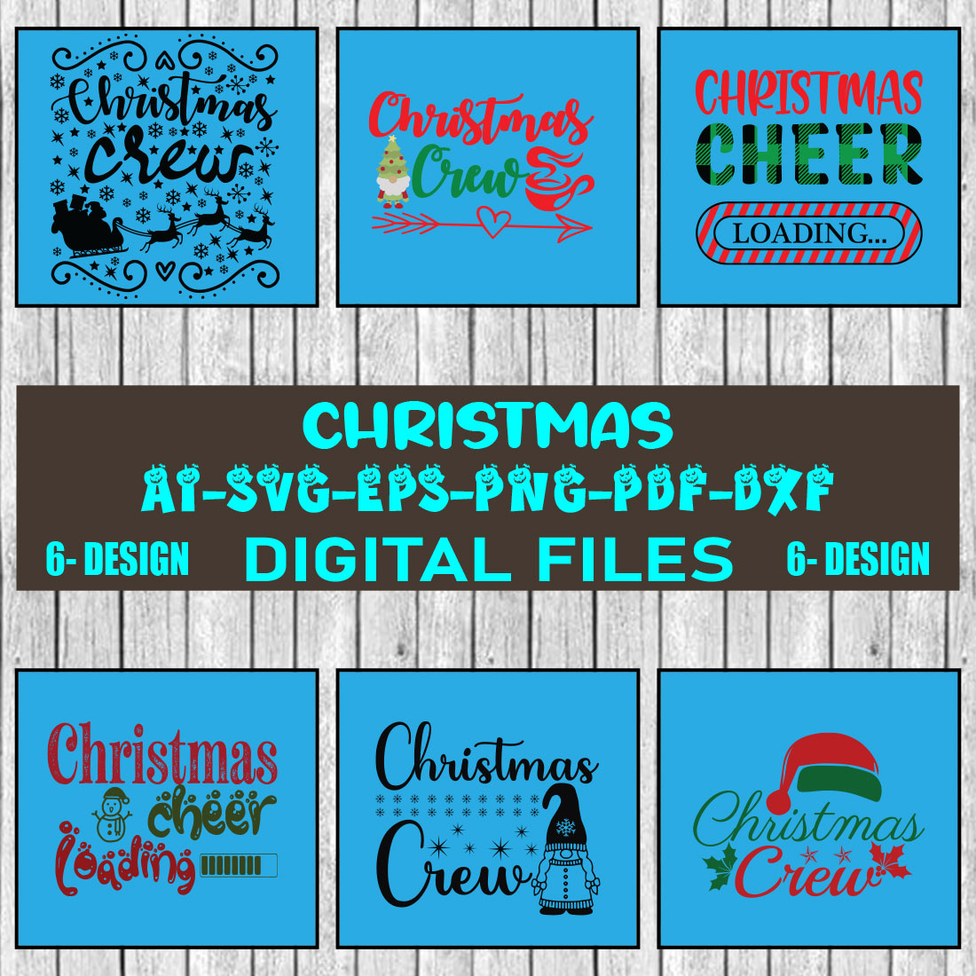 Christmas SVG Bundle Merry Christmas Svg Christmas Svg Christmas Ornaments svg Winter Svg Funny Christmas Bundle svg Vol-02 cover image.