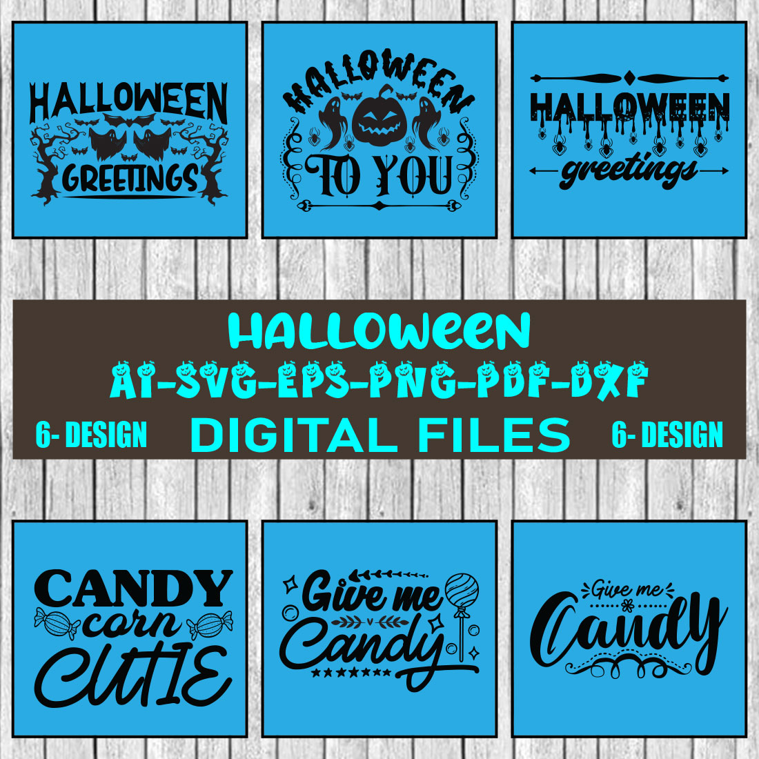 Halloween SVG Design Bundle Vol-28 cover image.