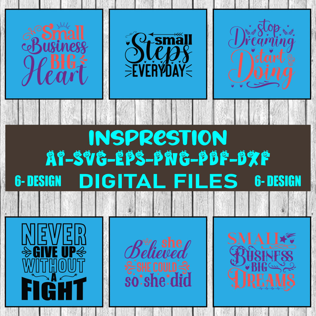 Insprestion Bundle SVG Files Vol-04 cover image.