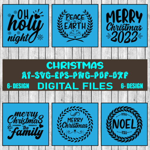 Christmas SVG Bundle Merry Christmas Svg Christmas Svg Christmas Ornaments svg Winter Svg Funny Christmas Bundle svg Vol-48 cover image.