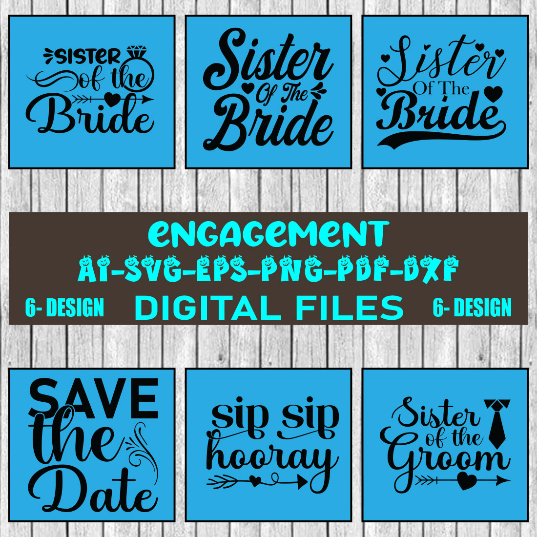 Engagement SVG Design Bundle Vol-11 cover image.