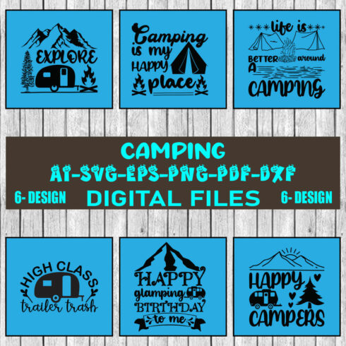 Camping SVG Bundle, Camping Crew SVG, Camp Life SVG, Funny Camping Svg, Campfire Svg, Camping Gnomes Svg, Happy Camper Svg, Love Camp Svg Vol-02 cover image.