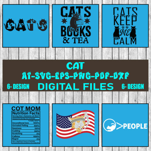 Cat Bundle SVG Files Vol-03 cover image.