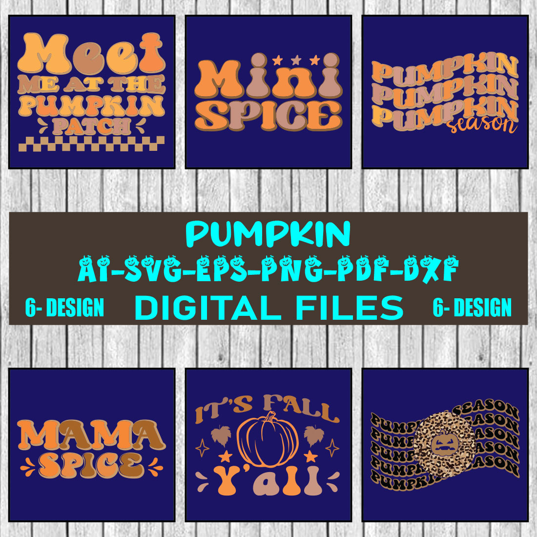 Pumpkin Bundle SVG Files Vol-02 cover image.