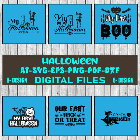 Halloween SVG Design Bundle Vol-05 cover image.