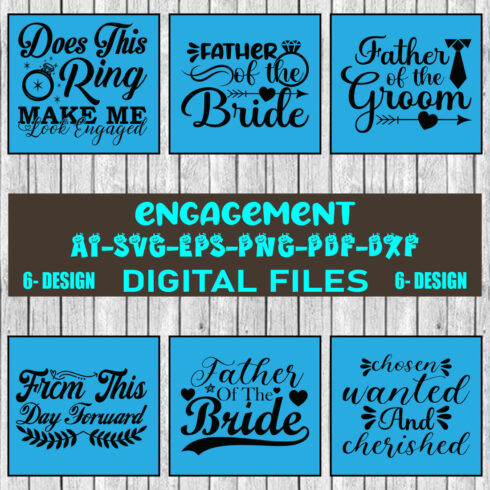 Engagement SVG Design Bundle Vol-04 cover image.