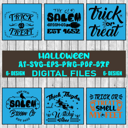 Halloween SVG Design Bundle Vol-07 cover image.