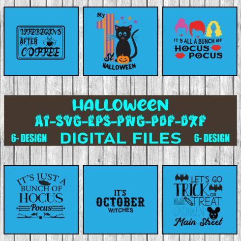 Halloween SVG Design Bundle Vol-19 cover image.