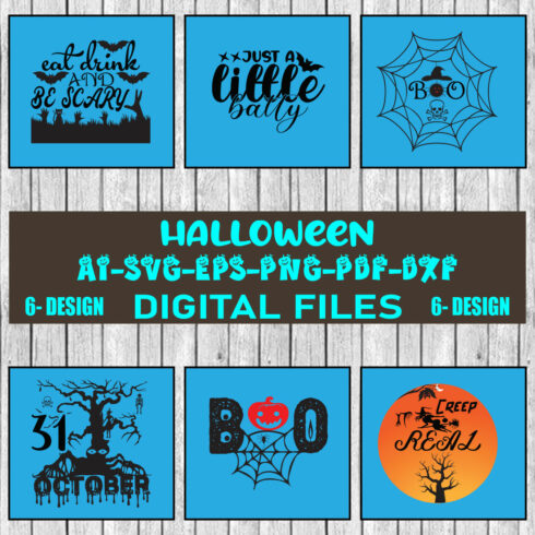 Halloween SVG Design Bundle Vol-11 cover image.