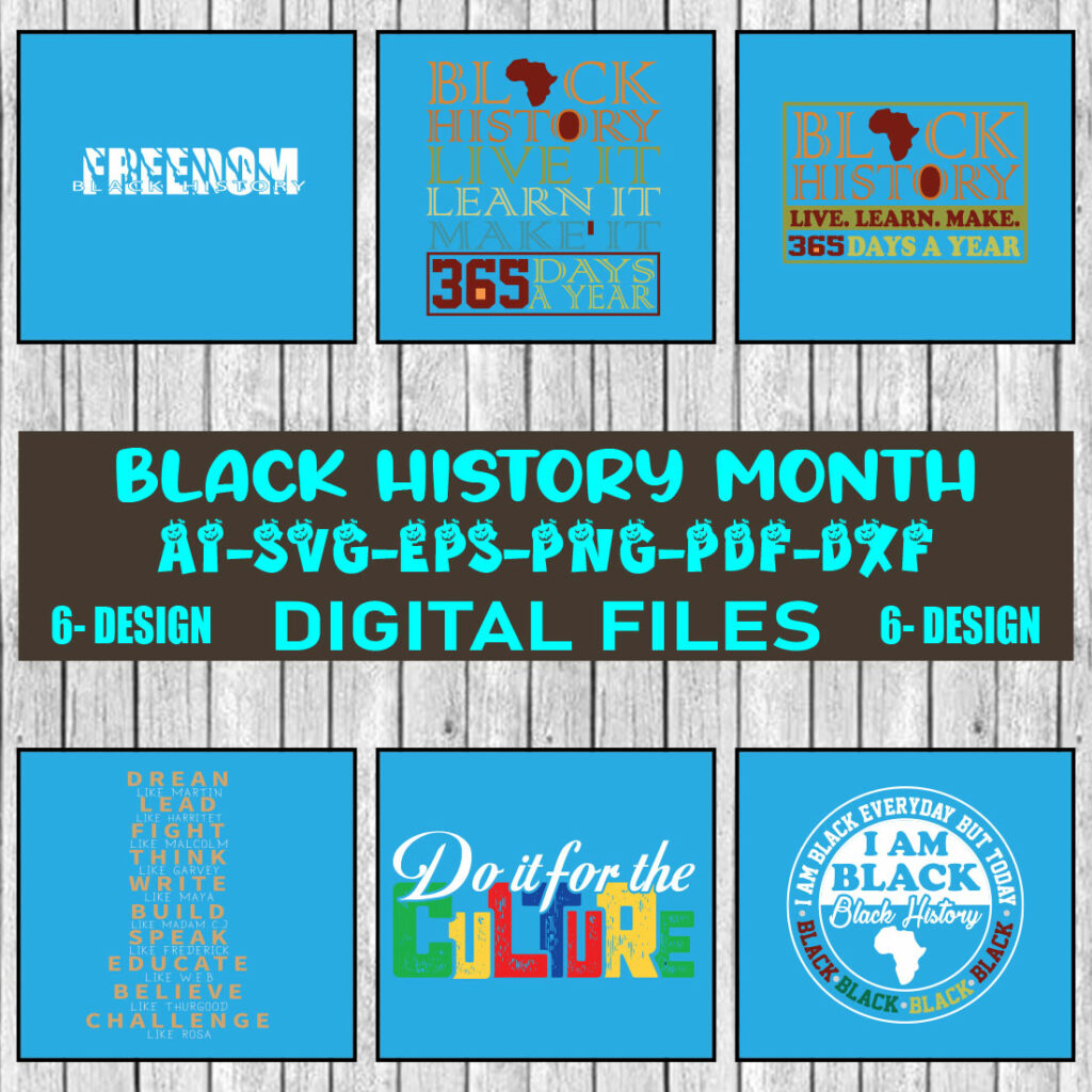 Black History Month Bundle SVG Files Vol-02 - MasterBundles