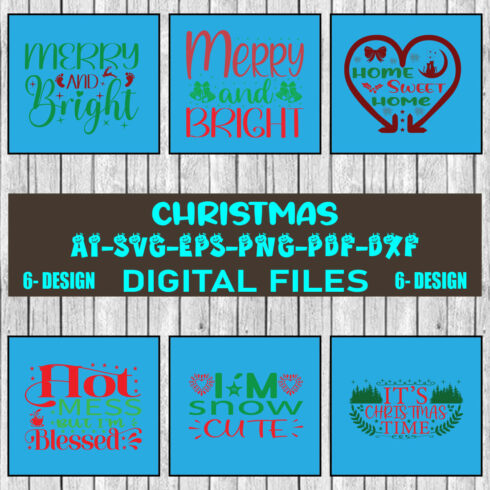 Christmas SVG Bundle Merry Christmas Svg Christmas Svg Christmas Ornaments svg Winter Svg Funny Christmas Bundle svg Vol-30 cover image.