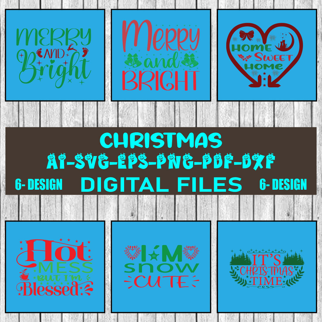 Christmas SVG Bundle Merry Christmas Svg Christmas Svg Christmas Ornaments svg Winter Svg Funny Christmas Bundle svg Vol-30 cover image.