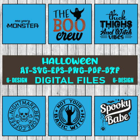 Halloween SVG Design Bundle Vol-20 cover image.