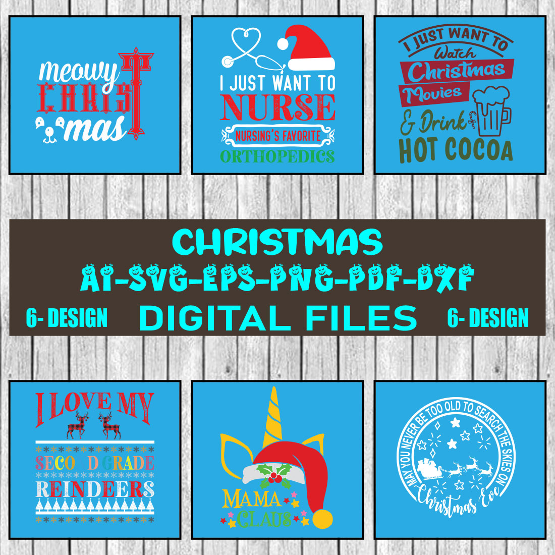 Christmas SVG Bundle Merry Christmas Svg Christmas Svg Christmas Ornaments svg Winter Svg Funny Christmas Bundle svg Vol-19 cover image.