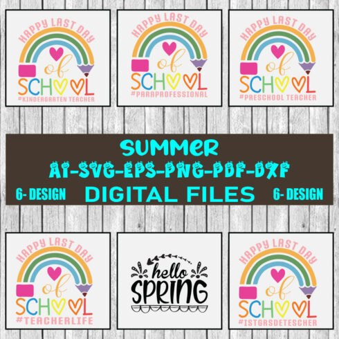 Summer Bundle SVG Files Vol-10 cover image.