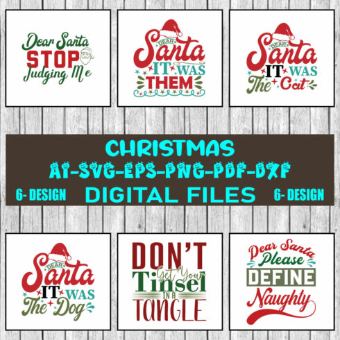 Christmas SVG Bundle Merry Christmas Svg Christmas Svg Christmas Ornaments svg Winter Svg Funny Christmas Bundle svg Vol-38 cover image.