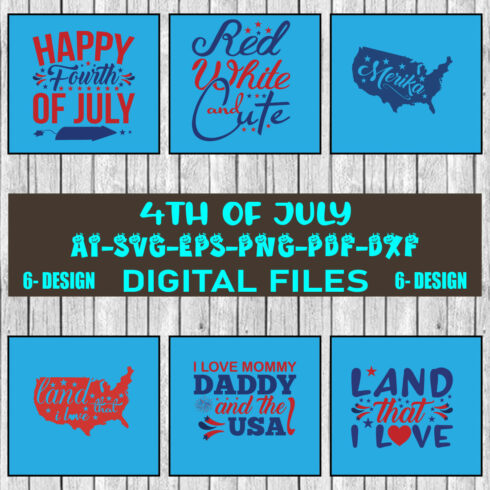 4th of july svg bundle, Fourth Of July Svg, 4th Of July Svg, America Svg, Vol-06 cover image.