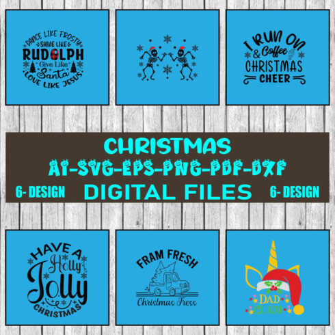 Christmas SVG Bundle Merry Christmas Svg Christmas Svg Christmas Ornaments svg Winter Svg Funny Christmas Bundle svg Vol-15 cover image.