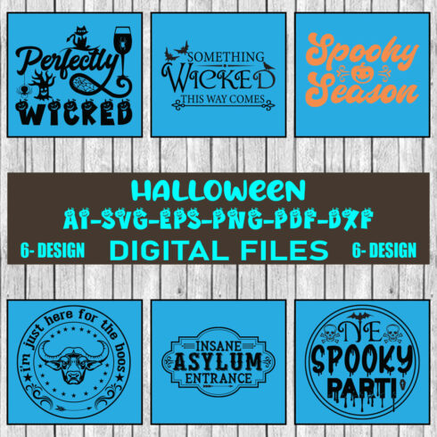 Halloween SVG Design Bundle Vol-15 cover image.