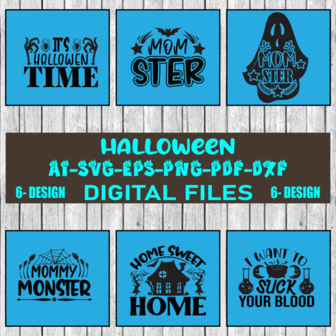 Halloween SVG Design Bundle Vol-29 cover image.