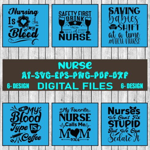 Nurse Bundle SVG Files Vol-03 cover image.