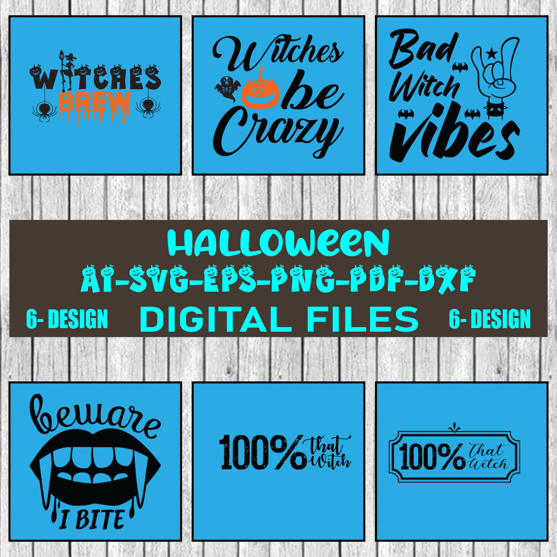 Halloween SVG Design Bundle Vol-17 cover image.