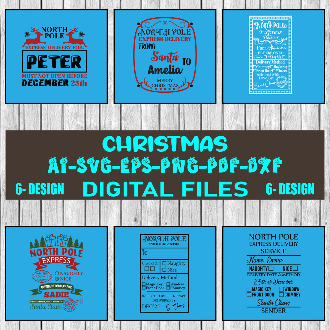 Christmas SVG Design Bundle Vol-23 cover image.