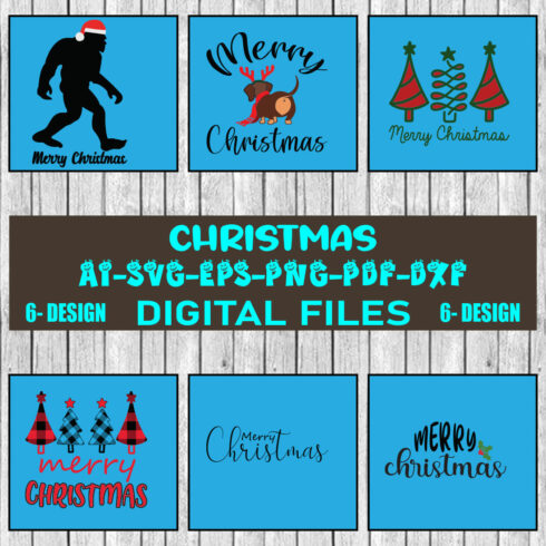 Christmas SVG Design Bundle Vol-05 cover image.