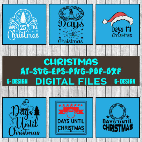 Christmas SVG Design Bundle Vol-38 cover image.