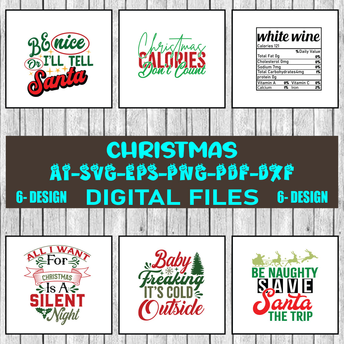 Christmas SVG Bundle Merry Christmas Svg Christmas Svg Christmas Ornaments svg Winter Svg Funny Christmas Bundle svg Vol-36 cover image.