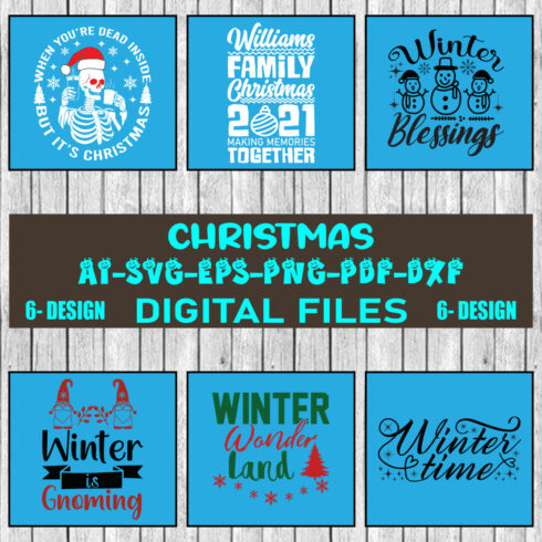 Christmas SVG Design Bundle Vol-72 cover image.