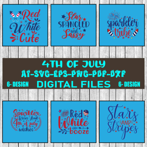 4th of july svg bundle, Fourth Of July Svg, 4th Of July Svg, America Svg, Vol-17 cover image.